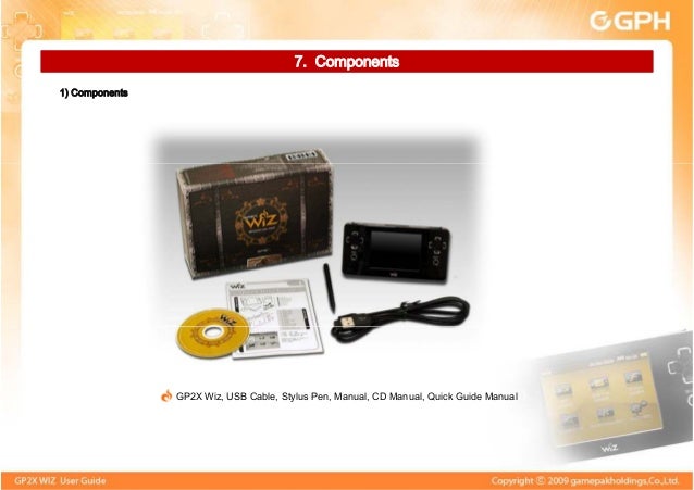 gp2x wiz manual